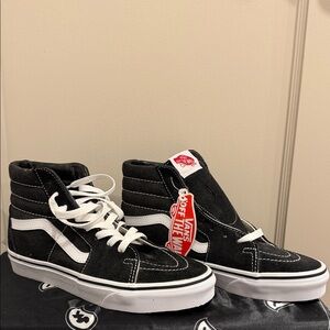 Vans Classic Black and White High-Tops